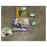 Exercise Ball, HR Monitor, Sauna Suit, Ball-