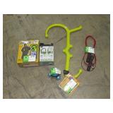 Muscle Hook, Sweat Suit, Ear Buds & Jump Rope