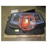 Basketball Goal, Basketball, Clipboard, Ball Pump-
