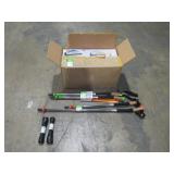 Tent, Hiking Poles and Flashlight-