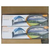 Tents, Hiking Poles, and Headlamp-