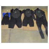 (Qty - 4) Wetsuits-