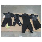 (Qty -  4) Wetsuits-