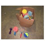 Foam Paddles, Velcro Catches, and Water Misters-