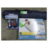 Tent, Air Mattress and Walkie Talkies