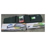 Tents, Cot, and Headlamp-