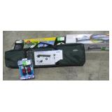 Tent, Cot, Walkie Talkies & Volleyball Set