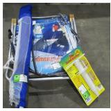 Beach Chair, Umbrella and Personal Canopy