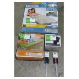 Air Mattresses, Electric Pump, and Flashlights-