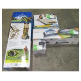 Tent, Air Mattress, Electric Pump, and Croquet-