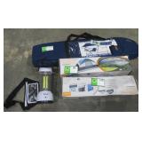 Tents, Cot, Lantern, and Fanny Pack-