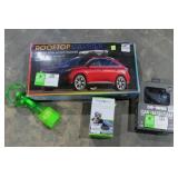 Rooftop Carrier, Car Dash Cam, Dash Mount, and Fan