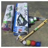 Tent, Combo Game, Croquet Poles, Pack, Whistle