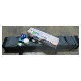 Canopy, Tent, Flashlight, Fan & Citronella Candle