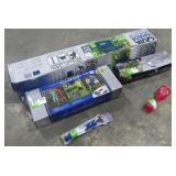 Canopy, Tailgate Combo, Pop-Up Goal Set & Fan