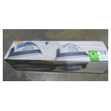 Dome Tent, Air Mattress and Lights