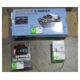 Car Dash Camera, Rooftop Carrier & Dash Mount