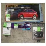 Rooftop Carrier, Car Dash Camera & Dash Mount