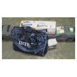Tent, Air Mattress, Canopy, Light & Pump