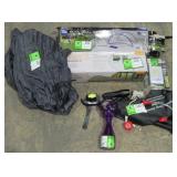 Hammock, Tent, Camp Shower, Fan & Flashlight