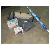 Canopy, Air Mattresses, Air Pump and Umbrella