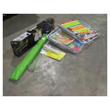 Beach Chairs, Umbrella and Volleyball Set