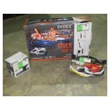 Tow Rope, Float and Battery Air Pump