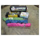 Tent, Camping Chairs, Air Mattress & 5 Game Combo