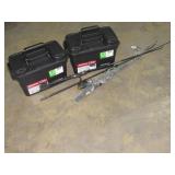 Fishing Poles and Tackle Boxes