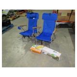 Tent, Beach Chairs, Umbrella & Camp Mat-