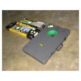 Dual Goal Set, Bean Bag Toss & Volleyball Set-