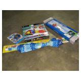 Tent, Volleyball Set, Pool Toy & Umbrella