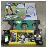 Combo Game, Pop -Up Goal, and Horseshoes-