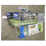 Soccer Goal, Croquet, and Ball Pump-