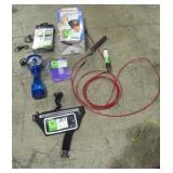 Belly Burner, Phone Strap, Earbuds, Jumprope, Band