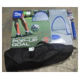 Pop-Up Goal, Croquet Set, Ball Pump, Keychain-