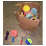 Foam Paddles, Velcro Catches, and Water Misters-