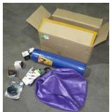 Bluetooth Headphones, Exercise Balls, iPhone Cable