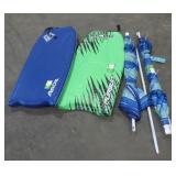 Boogie Boards, and Beach Umbrellas-