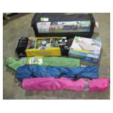 Tent, Camping Chairs, Air Mattress & 5 Game Combo