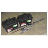 Fishing Poles and Tackle Boxes