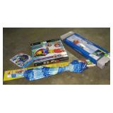 Tent, Volleyball Set, Pool Toy & Umbrella