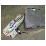 Dome Tent, Air Mattress and Lights