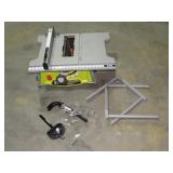 10" Table Saw with Folding Stand-