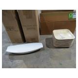 Sushi Bowls and Leaf Plates-