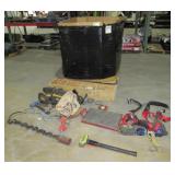 Torch, Knee Board, Tool Bag, Grinding Discs-