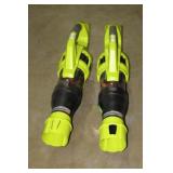 (Qty 2) (Incomplete) Ryobi Cordless Blowers-