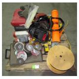 Face Shields, Rope, Grinding Wheels-