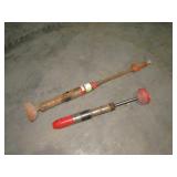 (Qty 2) Pneumatic Backfill Tamper (One Incomplete)