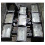 (Qty 9) Metal Halide Flood Lights-